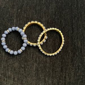 Three-piece bracelet